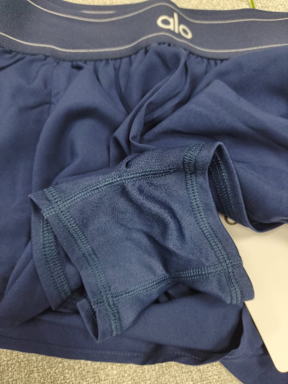 Navy ALO Yoga Match Point Athletic Shorts-New with Tags🎇Tennis Sports Daily😉 - Picture 6 of 7